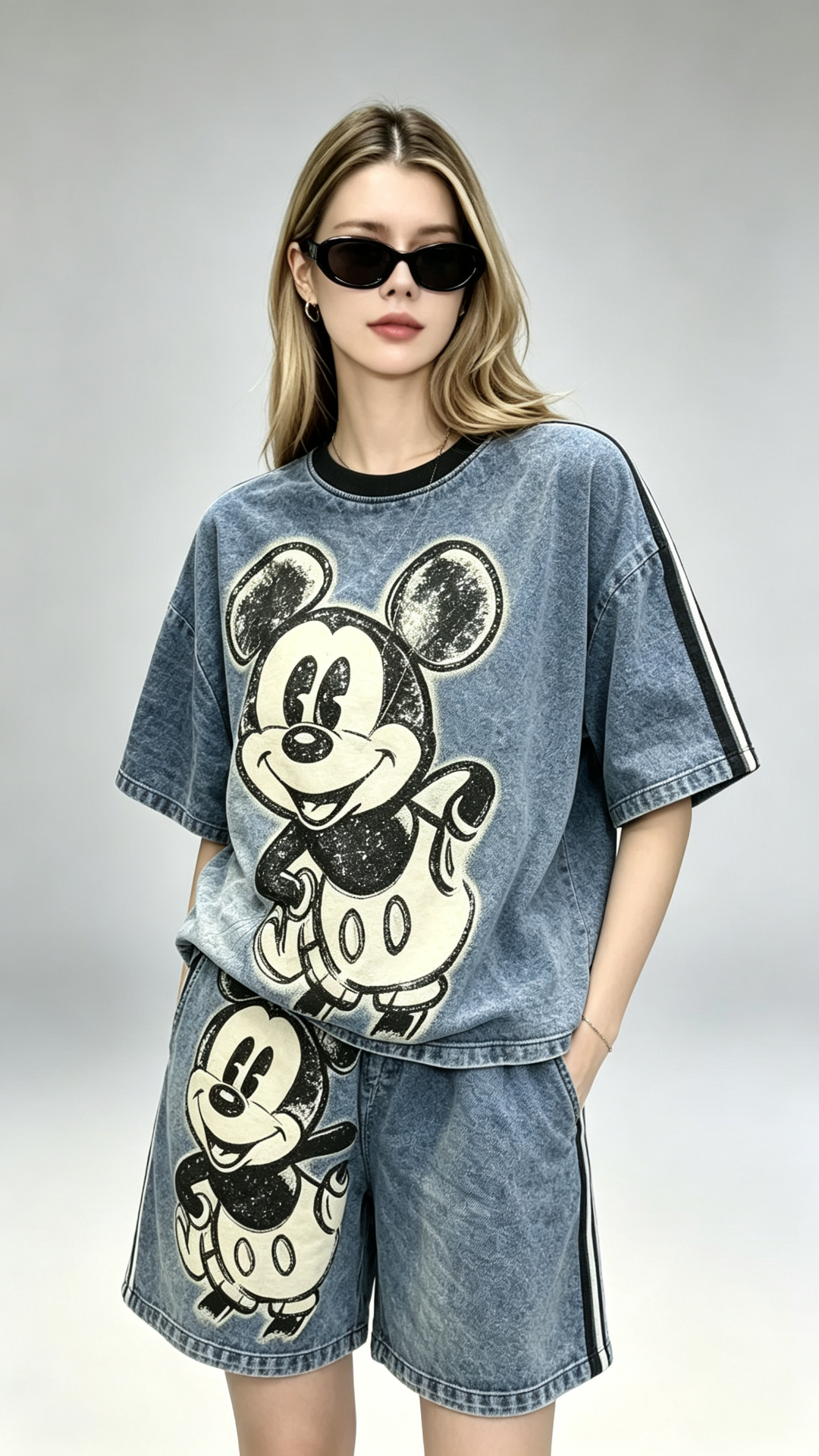 Mickey Denim Summer Set