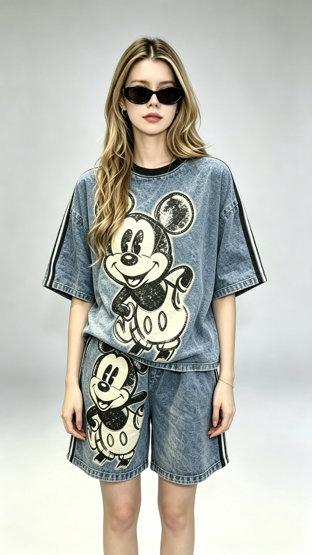 Mickey Denim Summer Set